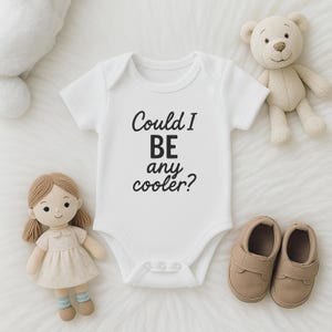Cool Infant Jersey One Piece, Baby Bodysuit, Baby Shower Gift, Cute Baby Clothes, Funny Infant Outfit, Newborn Gift Idea