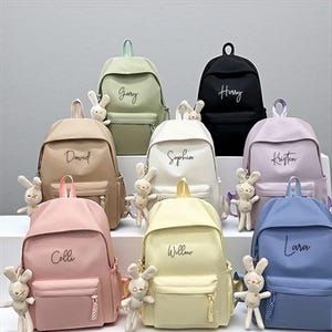 Personalised kids backpack personalised children’s backpack personalised nappy bag back to school nursery bag