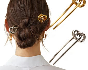 Handmade Hair Fork , Minimalist Hair Pin, Bun Pin, U Shaped Hair Pin,Elegant Hair Stick,French Pins for Hair