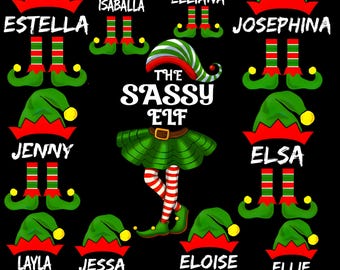 Elf Movie Christmas PNG Bundle, Family Matching (Digital Download)