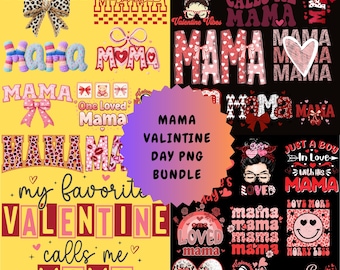 Mama Valentines Day PNG Bundle, Valentine Mega Bundle Png, Valentine , Christian Valentine png, Valentine Mama Family, Kids Valentine