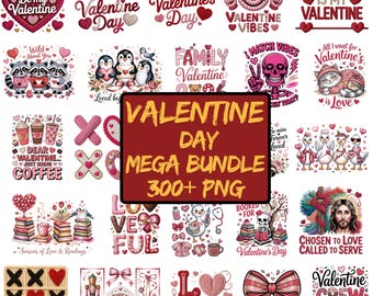 300 Valentines Day PNG Bundle, Valentine Mega Bundle Png, Valentine Teacher, Christian Valentine png, Valentine Mama Family, Kids Valentine