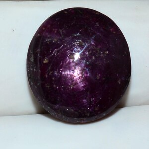 21.80 Cts Natural Ruby 16mmx15mm Oval Cabochon Untreated Huge Loose Gemstone