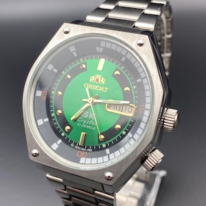 Vintage Orient Sea King SK automatisk herrklocka | Japansk klassiker från 1970-talet | Sällsynt samlarklocka