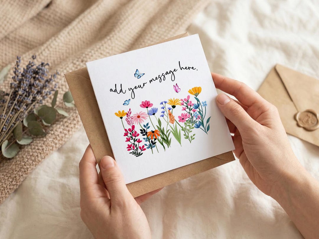 Personalized Floral Note Cards, Monogram Stationery Gift for Women ...