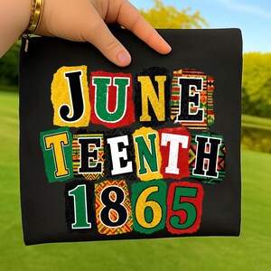 Juneteenth PNG, 1865 Freedom Day Ransom Note Shirt, Juneteenth Sublimation, Black History Month, Afrocentric Tribal Pattern PNG