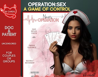Naughty Sex Roleplay Board Game | Sexy Printable X-rated Card deck | Couples Group Adult Game