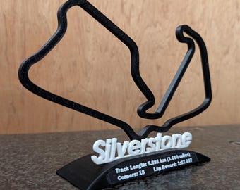 Ornamento de decoração para pista de corrida de Silverstone