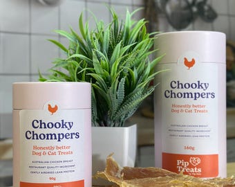 Chicken Dog Treats | Natural Air-Dried Single Protein | For Dogs & Cats | Australian Made