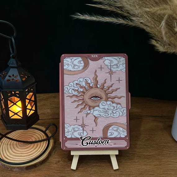 Skull Tarot Card Personalized kindle Case, All-new Kindle Case, Custom Name kindle Cover for Kindle Paperwhite1/2/3/4, Kindle 2019-2022