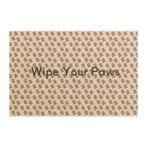 Pet Loving Doormat - Cute Puppy Welcome Mat, Dog Owner Gift, Animal Lover Entry Rug, Home Decor, Housewarming Present