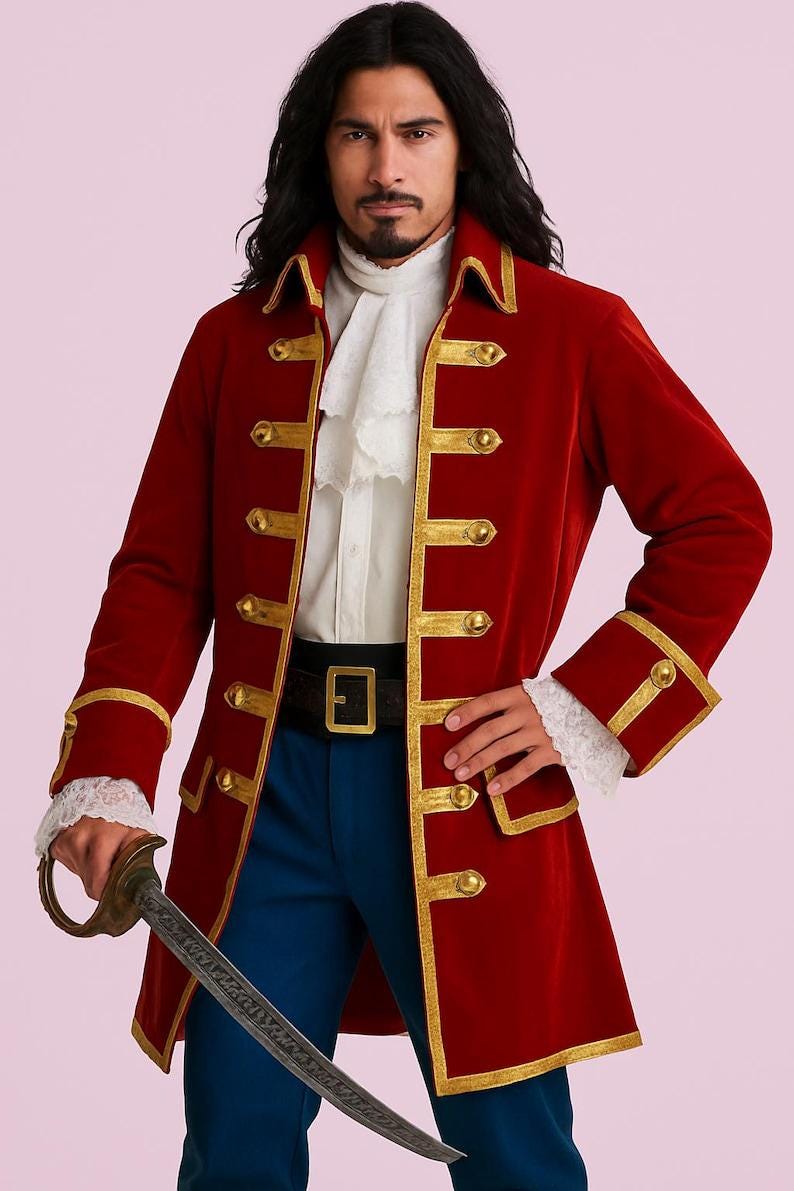 Common Hazard Pirate Johnny Men-kostuum