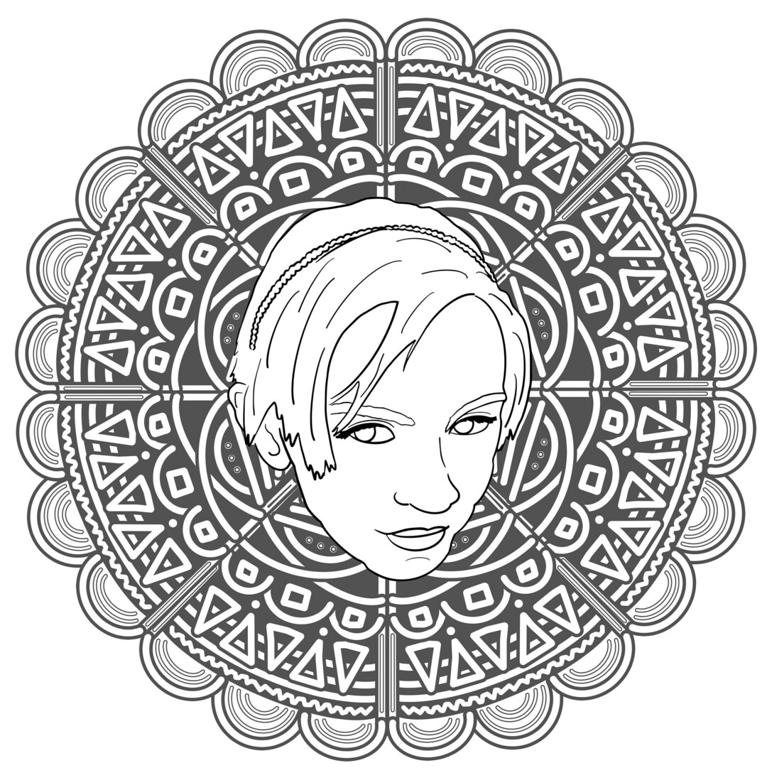 Custom Coloring Book With Mandalas Hand Drawn, Artist Quality - Etsy