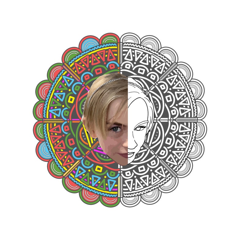 Custom Coloring Book With Mandalas Hand Drawn, Artist Quality - Etsy