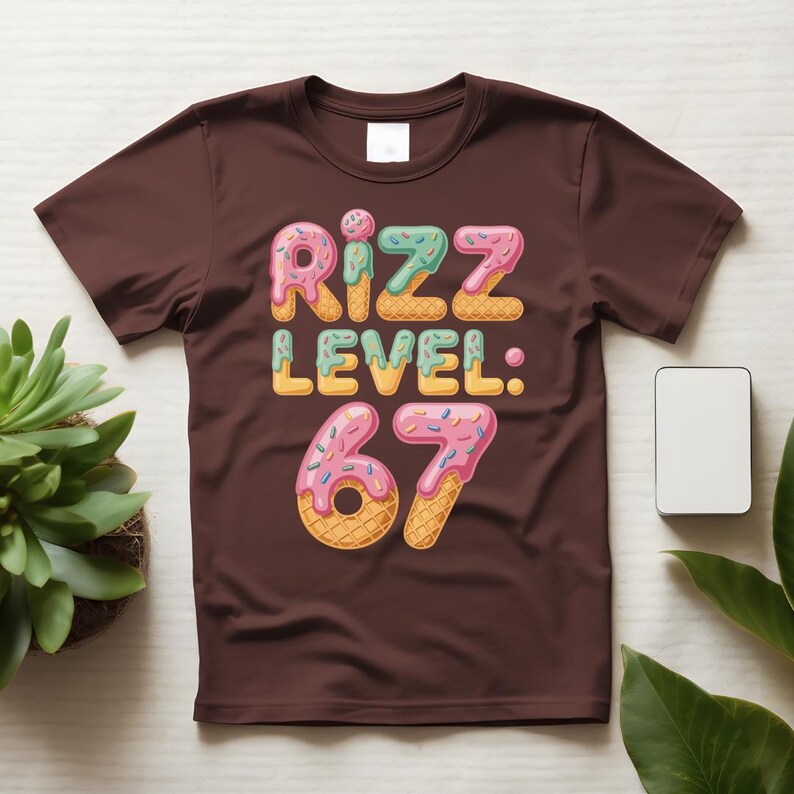 Rizz Level 67 Meme SVG PNG EPS Funny Viral Internet Humor Design - Etsy