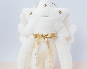 Ręcznie robiony pluszowy anioł Obcy: miękka zabawka pluszowa Invader Star