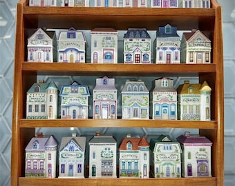 レノックス スパイスビレッジ コンプリートセット • 木製ラック付きジャー24個