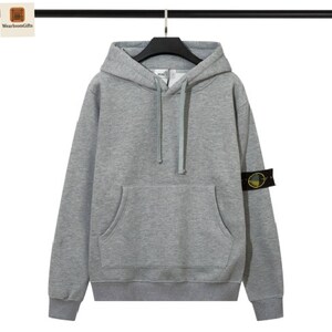 Stone Style Hoodie Men – Casual Pullover cotton hoodie Streetwear Sweatshirt Color -2