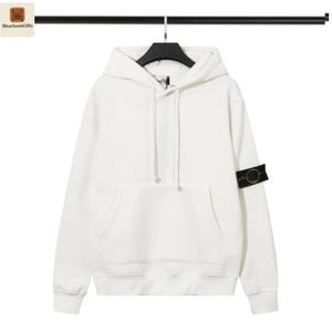 Stone Style Hoodie Men – Casual Pullover cotton hoodie Streetwear Sweatshirt Color -4