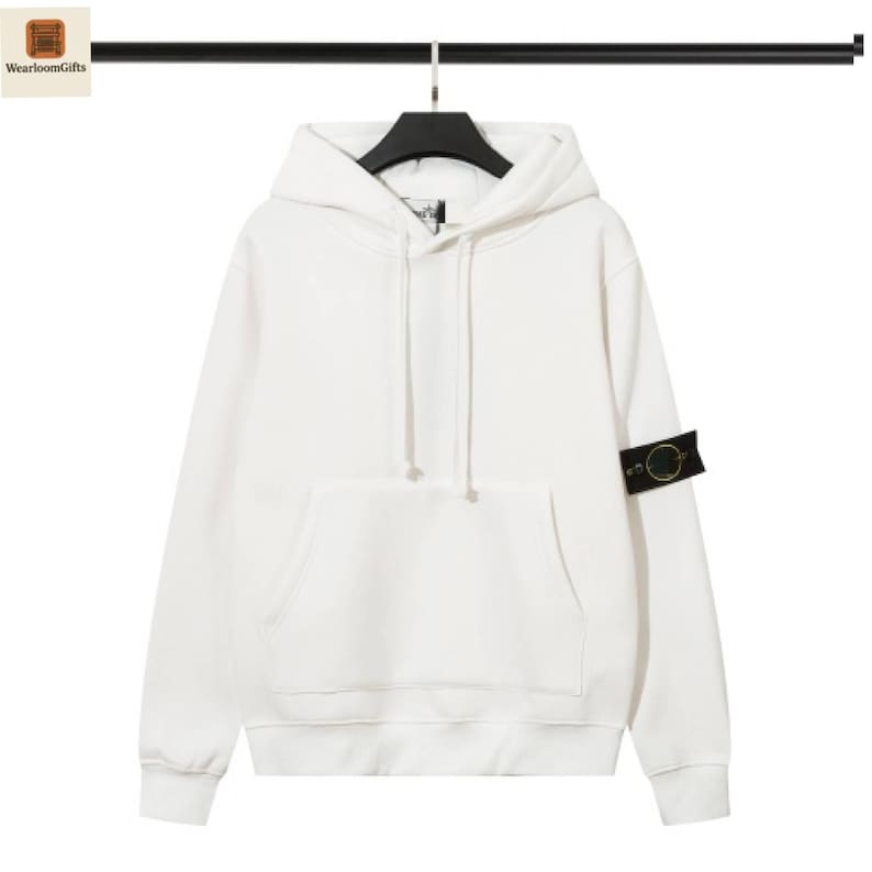 Stone Style Hoodie Men – Casual Pullover cotton hoodie Streetwear Sweatshirt Color -4