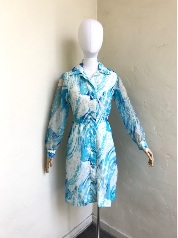 blue dress for baby girl Violet blue chiffon shirt dress – Glamify Famous For Loungewear