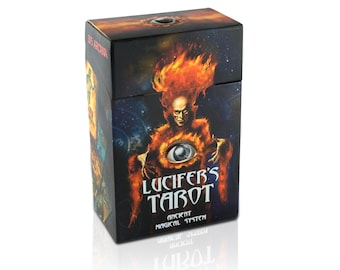 Lucifer's Tarot Deck ENG Standard Size 105 Arcana with Guidebook