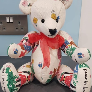 Custom-made memory bear