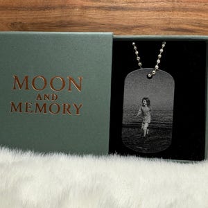 Llavero con fotografía personalizada / Llavero con foto grabada a láser / Regalo para parejas / Regalo de aniversario /