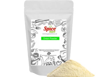 Onion Powder Seasoning A Grade Premium Quality Free UK P&P 50g-1.9kg