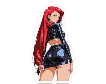 Jesse Anime Sticker, Unique Decal, Laptop, Water Bottle