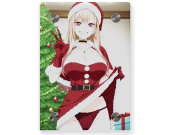 クリスマス マリン・キタガワ ワイフ アクリルウォールアートパネル | アニメホリデーデコレーション