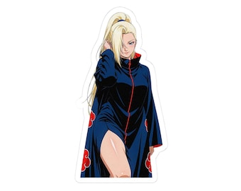 Ino Naruto Blonde Anime Ninja Sticker Kiss-Cut Stickers | Laptop Decal, Anime Villainess