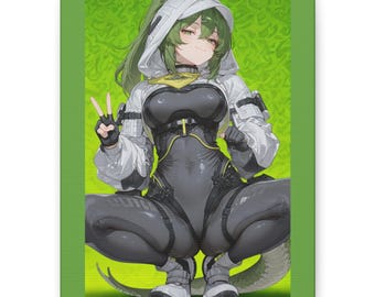 フルオライト アークナイツ キャンバスプリント マット ストレッチ 1.25インチ