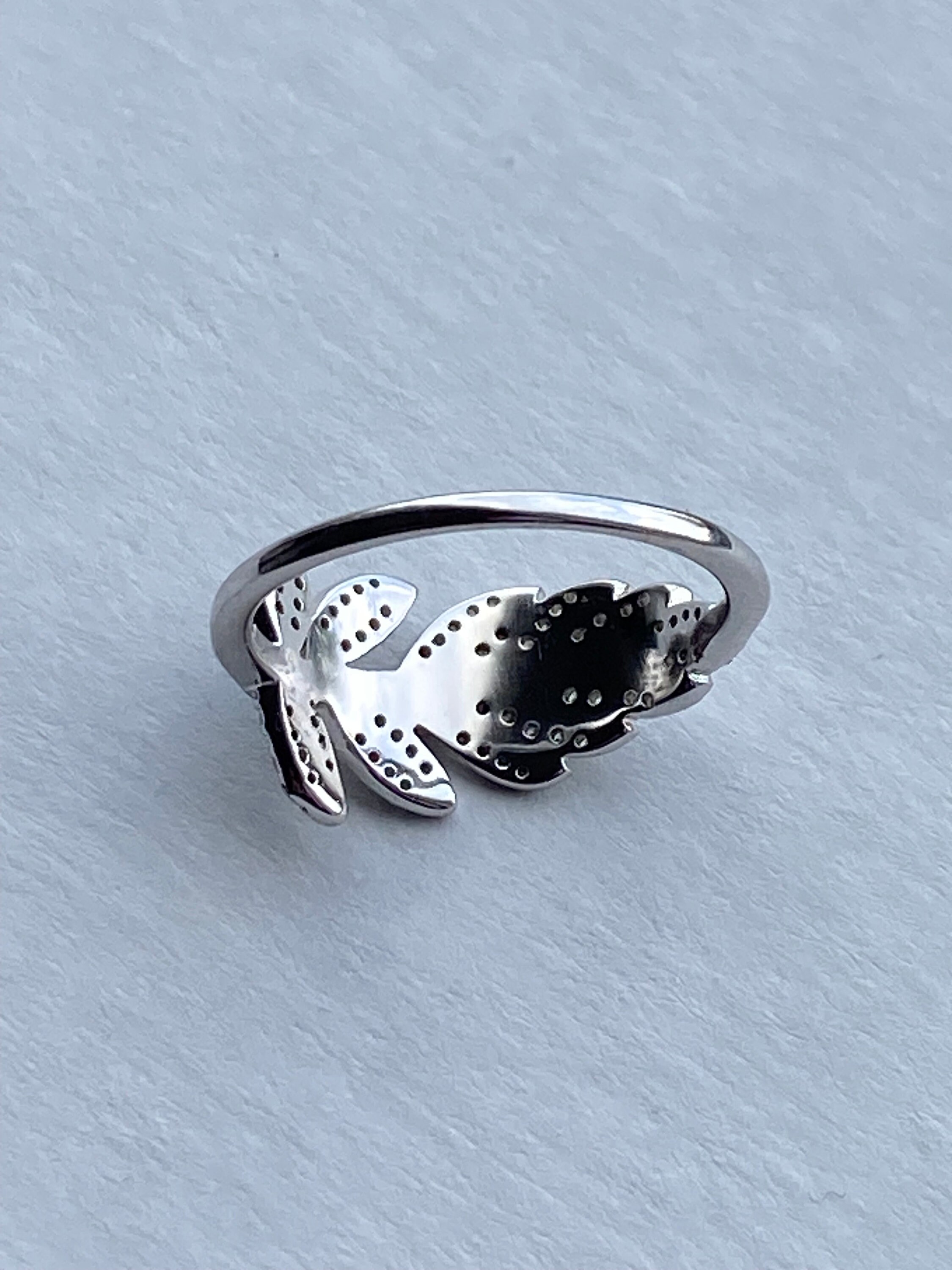 アクセサリー unique leaf ring Unique Leaf Nature Inspired Ring Vintage Hexagon Ruby