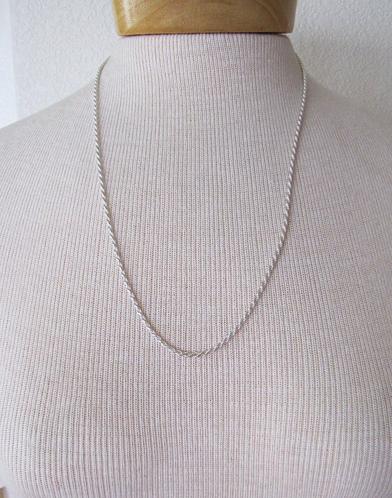 24 inches Italian Rope Chain Sterling Silver Neck… - image 5