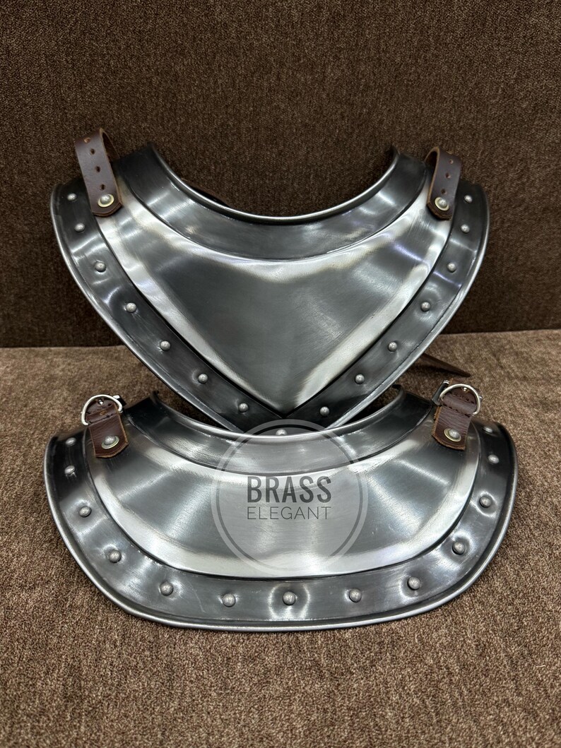 Medieval Steel Gorget - 18 Gauge Neck Armor for LARP, Cosplay ...