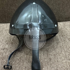 Medieval Helmet  Viking Norman Crusader Armor Cosplay Prop, LARP, Renaissance Fair Costume