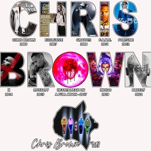 Chris Brown T-Shirt Design, Chris Brown Breezy Bowl PNG File, Breezy Bowl XX Digital File, Chris Brown Gift Fan Ready Print to Shirt