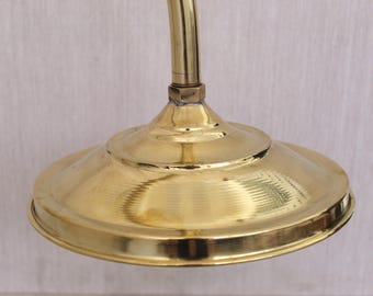 Handmade Brass Rain Shower Head: Indoor/Outdoor Use
