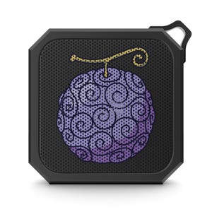 Bluetooth-högtalare inspirerad av virvlande lila djävul | Anime-inspirerad bärbar utomhushögtalare