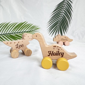Sensory Toys For Toddlers,Collect Wooden Cars With Names,  Baby Birthday Gift, Wooden Truck Toy, Personalized Gift For Kids, First Christmas