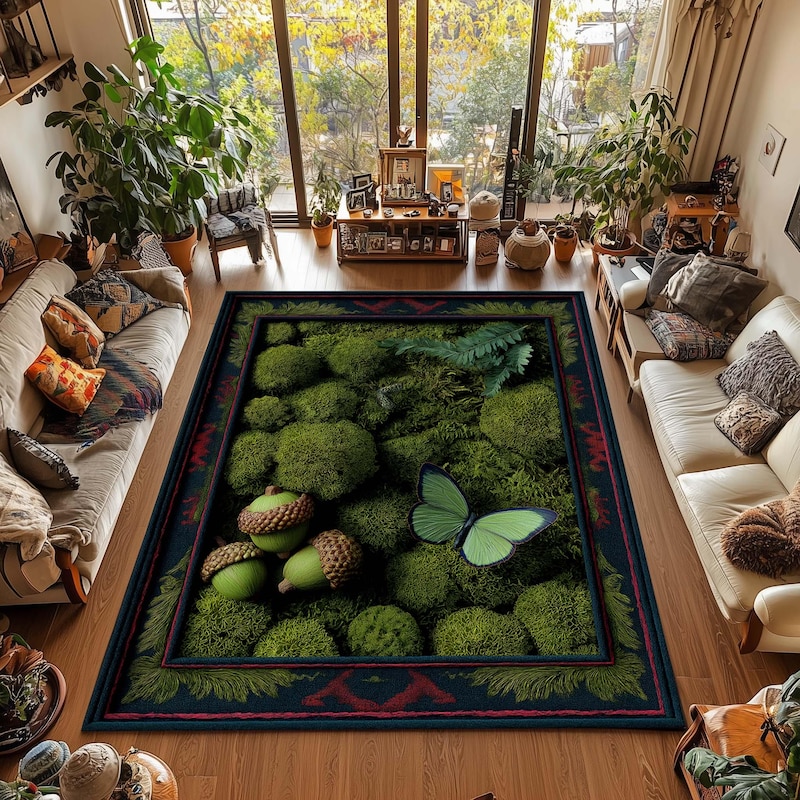 Moss Rug - Etsy