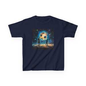 Kids Football Gift Tee, Soccer World Cup Shirt, Children&#39;s Sports T-Shirt, Goal Kick Tee, Fun Athletic Shirt