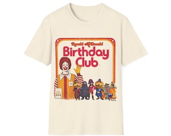 Camiseta vintage del Club de Cumpleaños de McDonald's