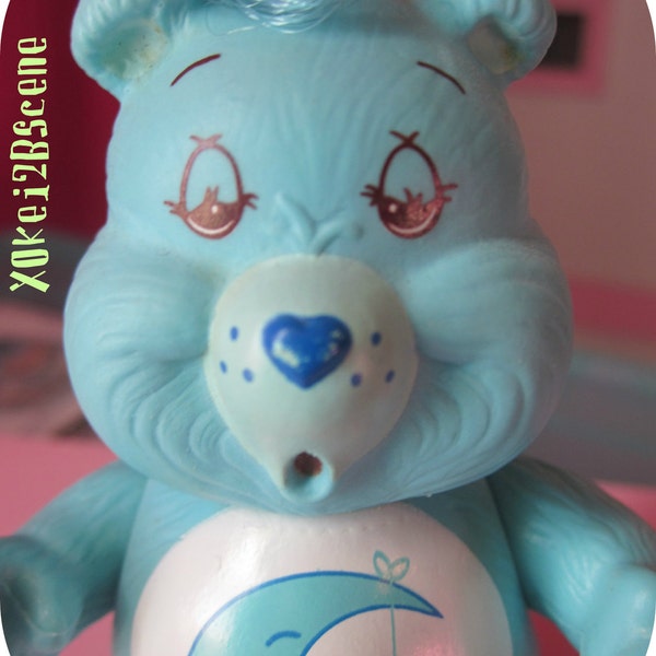 1980s Poseable Care Bears Bedtime Bear