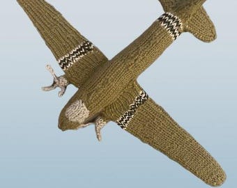 C47 Aircraft Knitting pattern PDF