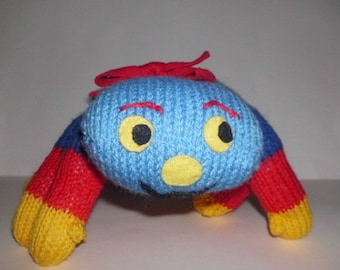 Knitting pattern for  Wool Spider  children's toy PATTERN only