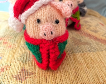 Pigs in blankets knitting pattern PDF instant download