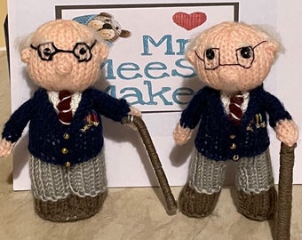 PDF Captain Sir Tom Moore knitting pattern