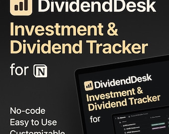 Notion Investment Tracker Template: Dividend & Growth Portfolio Planner